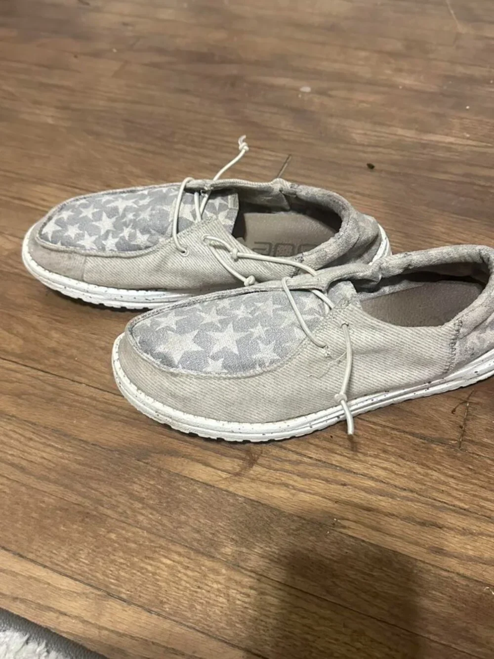 HEYDUDE Women's Grey Footwear